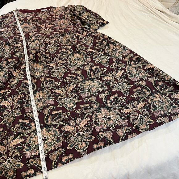 Dainty Jewells Floral Paisely Dress size XXXL - Picture 10 of 10